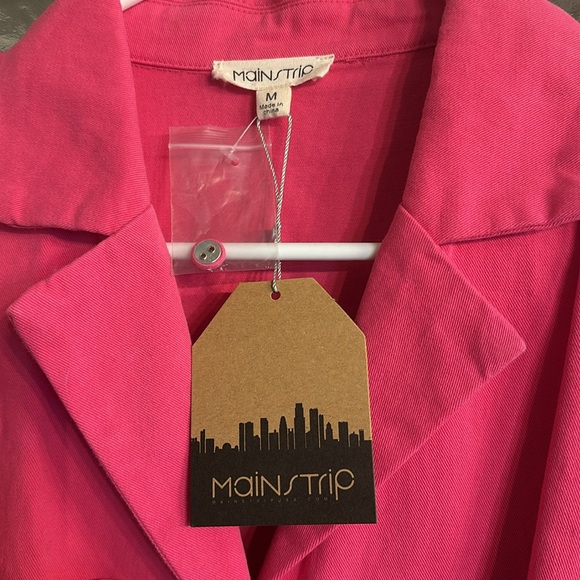 NWT mainstrip shorts romper pink - Picture 2 of 3